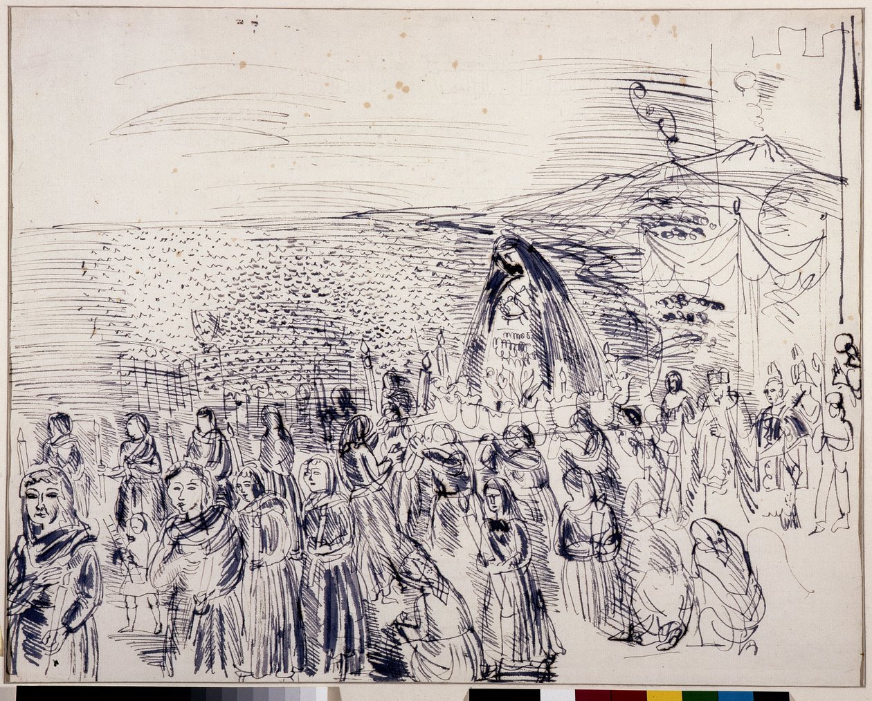 Procession à Naples - Raoul Dufy
