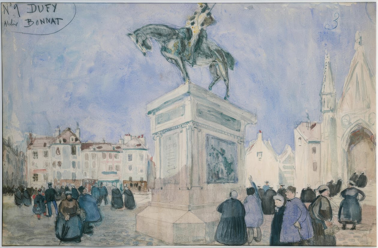 Place de Falaise - Raoul Dufy