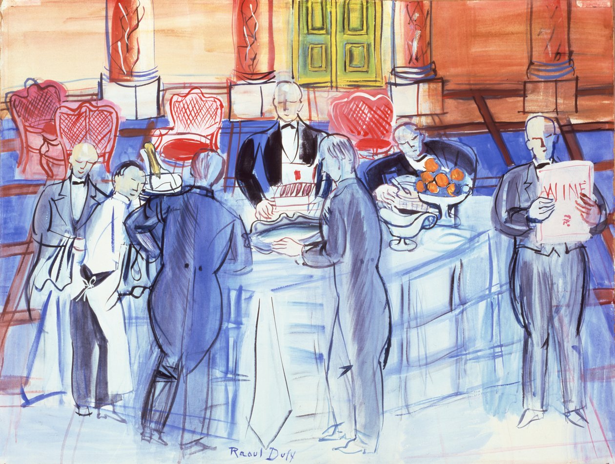 Le buffet - Raoul Dufy
