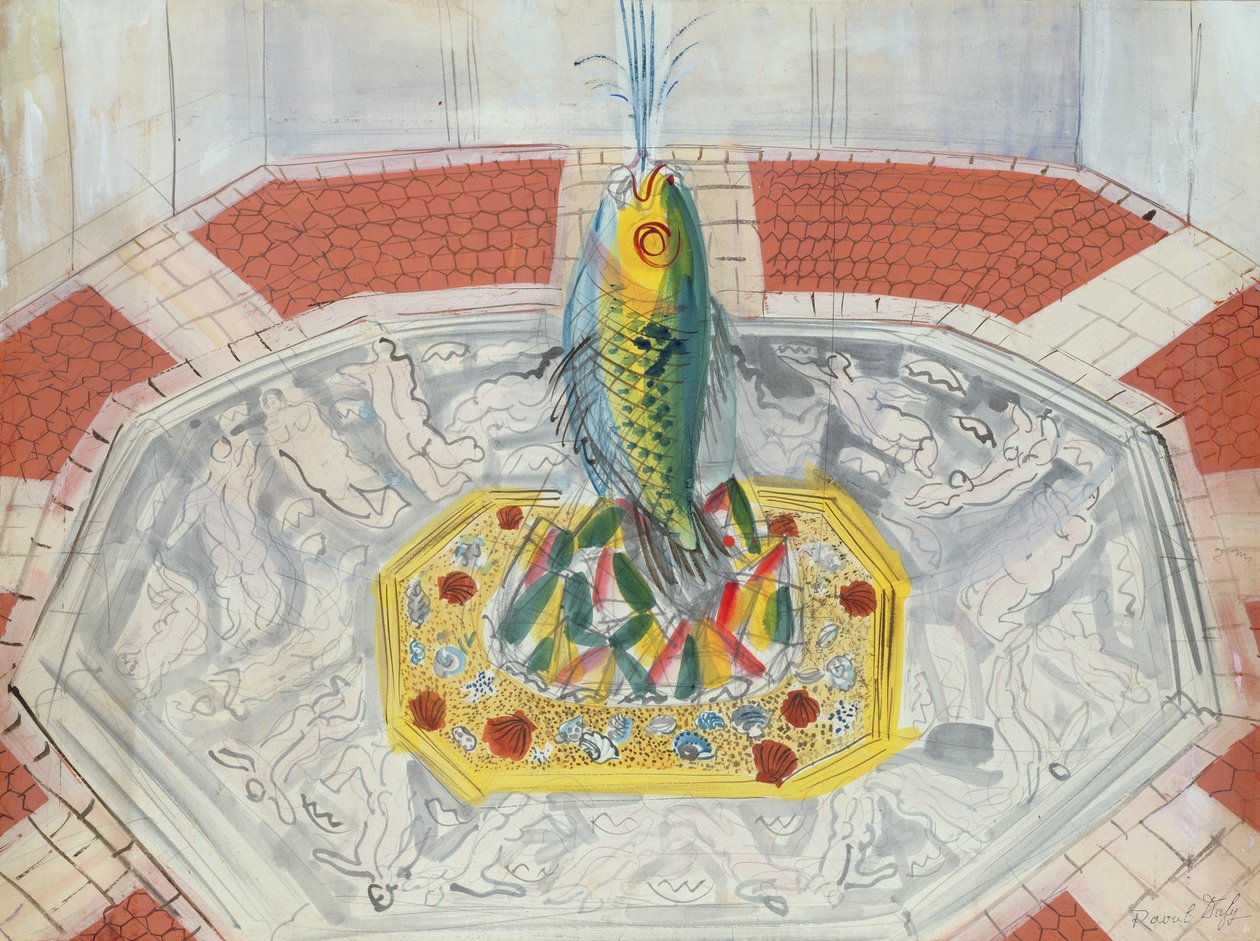La fontaine - Raoul Dufy