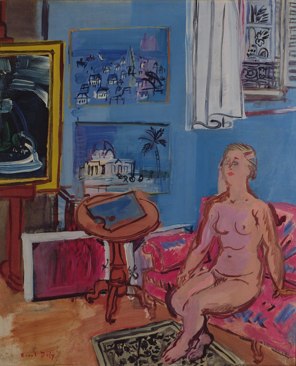 Le modèle - Raoul Dufy