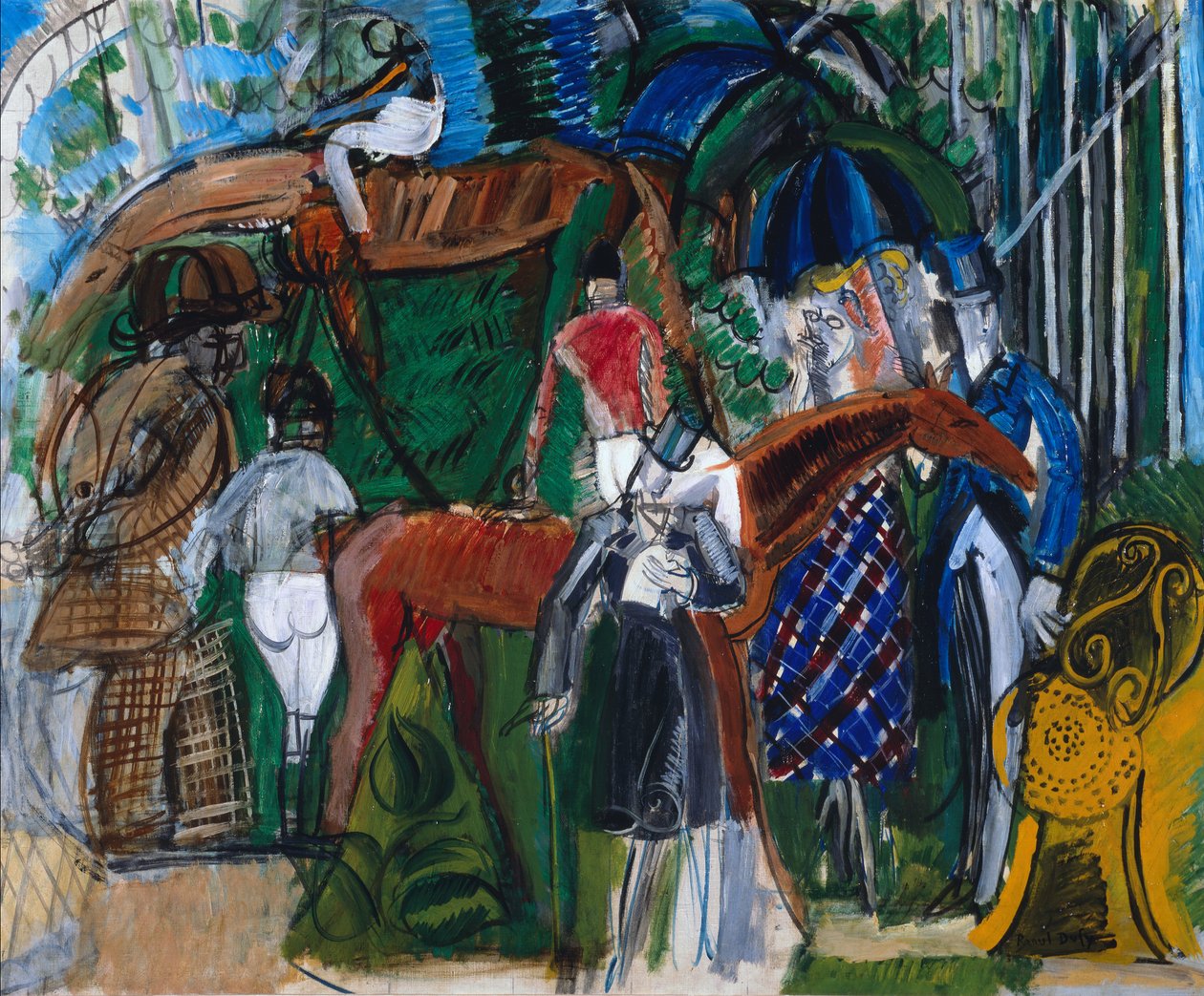 Le Paddock - Raoul Dufy