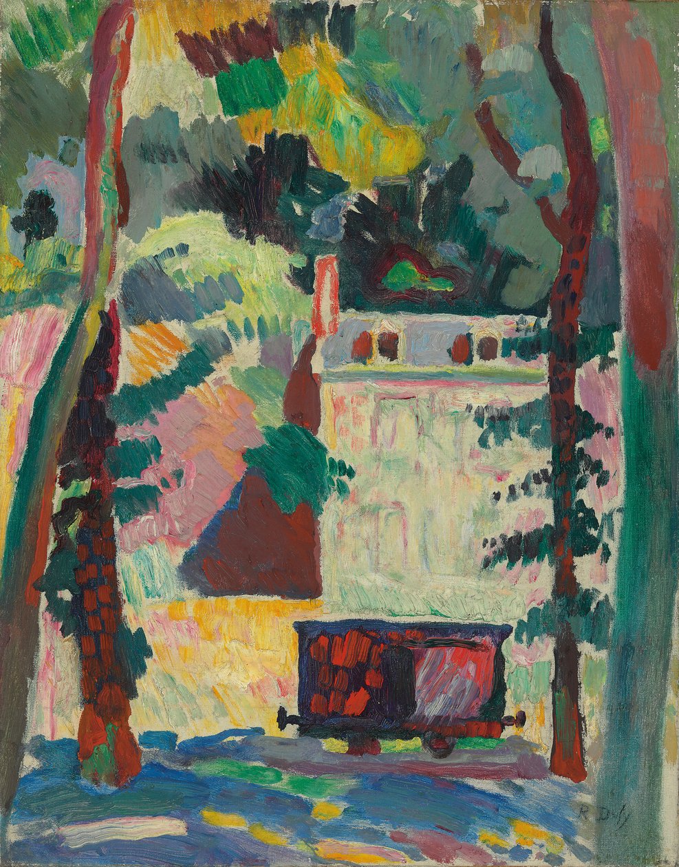 Le petit wagon - Raoul Dufy