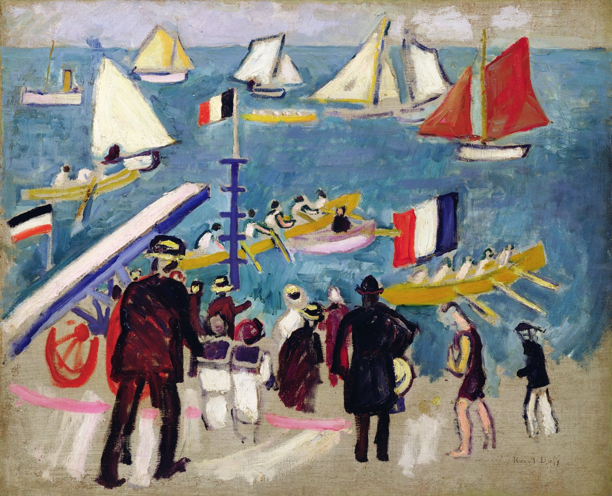 La régate - Raoul Dufy