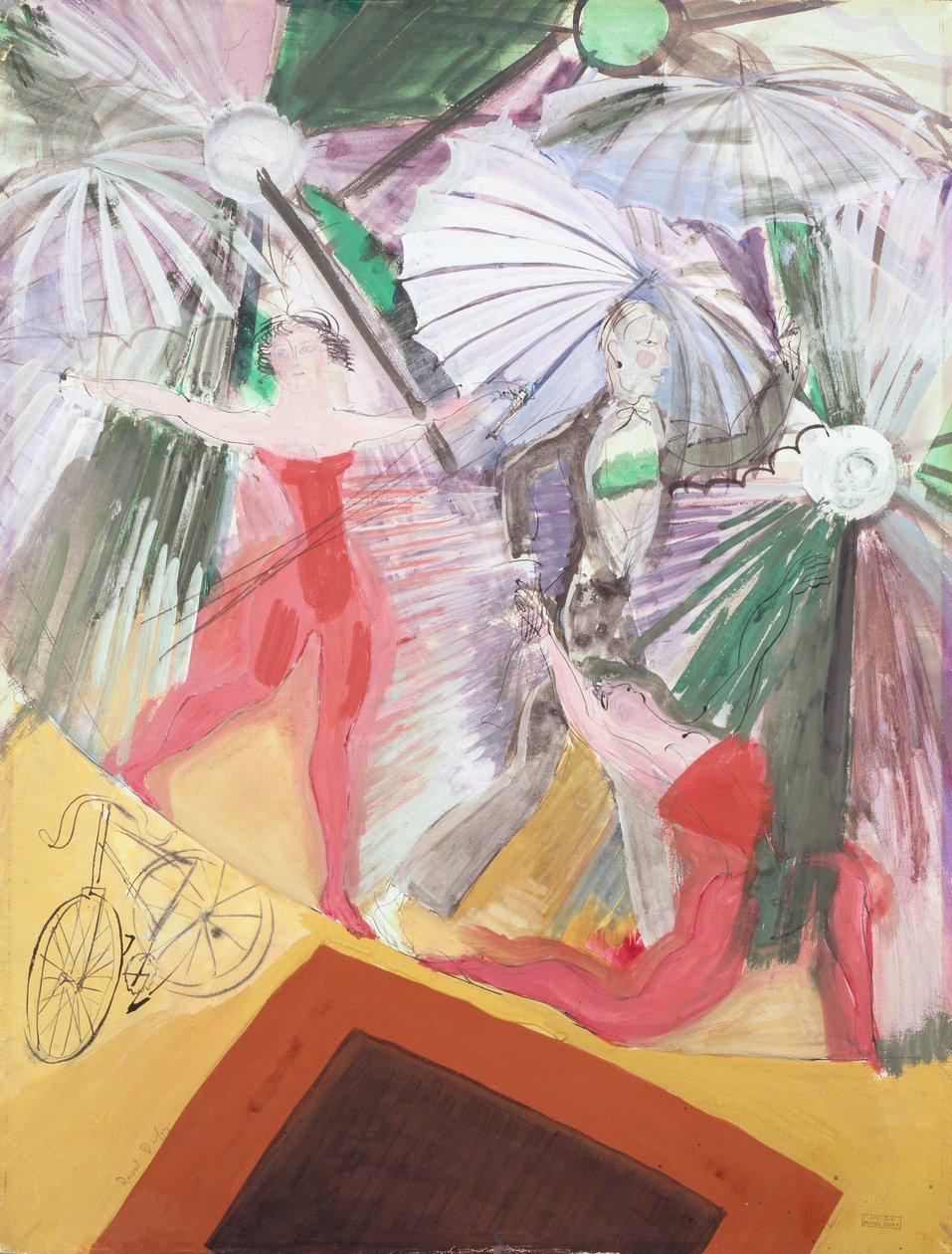 Les funambules - Raoul Dufy