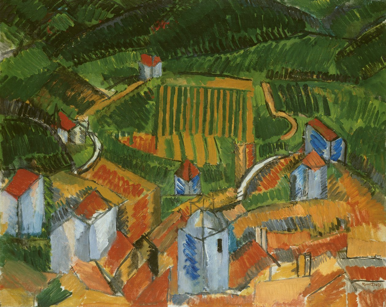 Paysage de Vence - Raoul Dufy