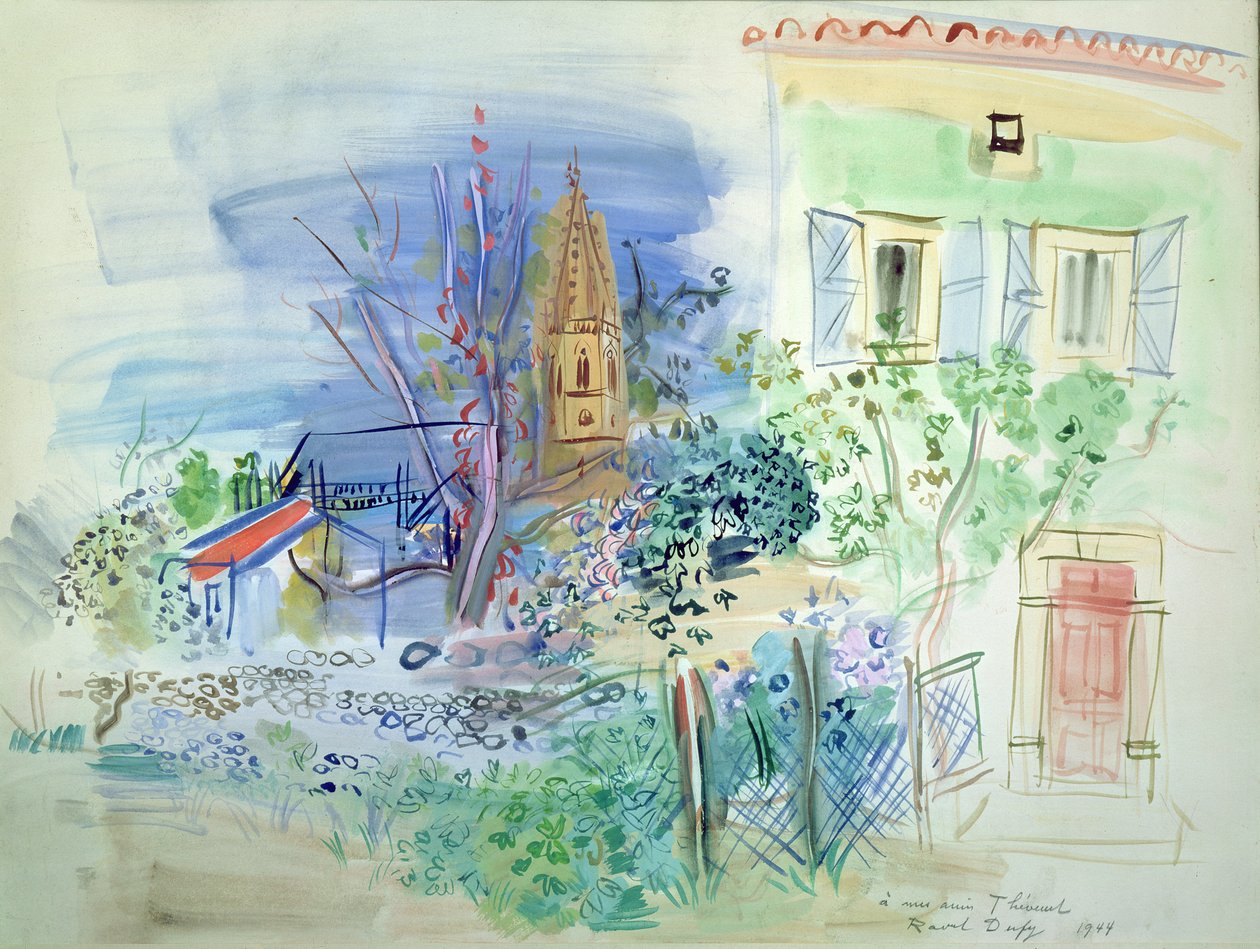 Vue de Perpignan - Raoul Dufy