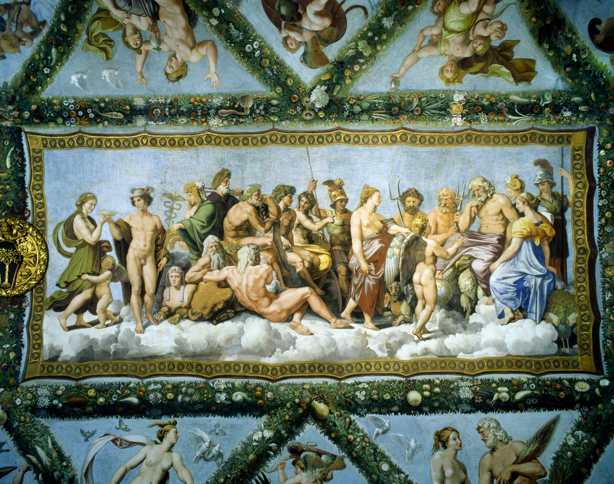 Conseil des Dieux, 1517-18 - Raffaello Sanzio Raphael