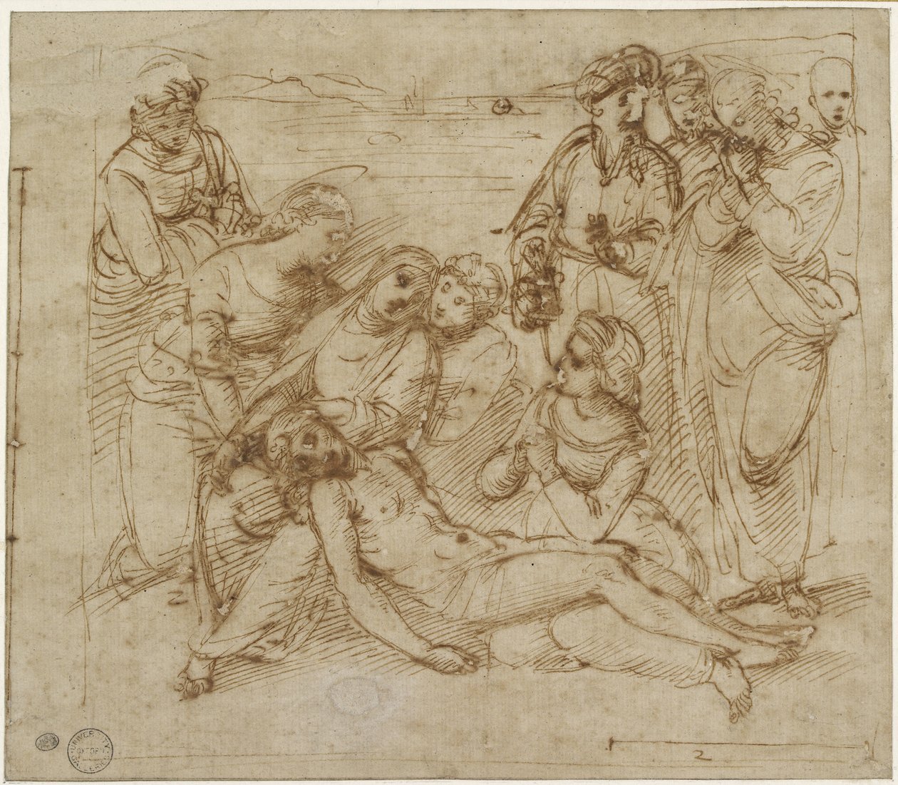 La Lamentation - Raffaello Sanzio Raphael