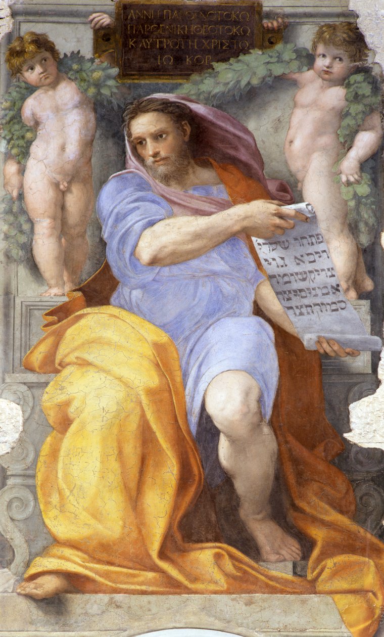 Le prophète Isaïe, 1512 - Raffaello Sanzio Raphael