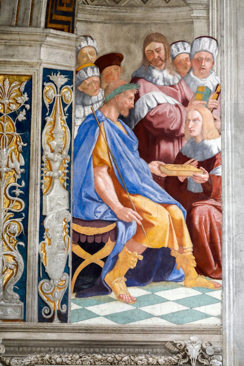 Fresque de la justice (détail) - Raphael