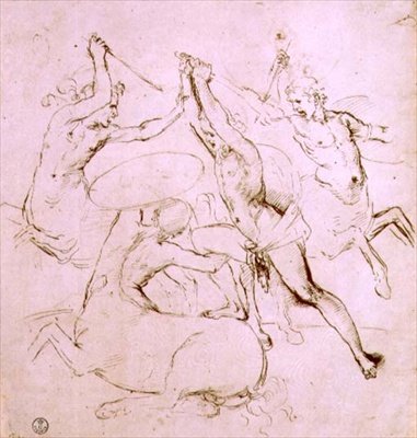 Hercule combattant les centaures - Raphael