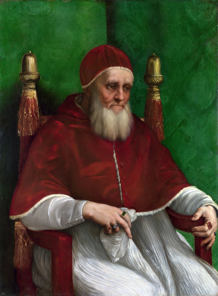 Portrait du Pape Jules II - Raphael
