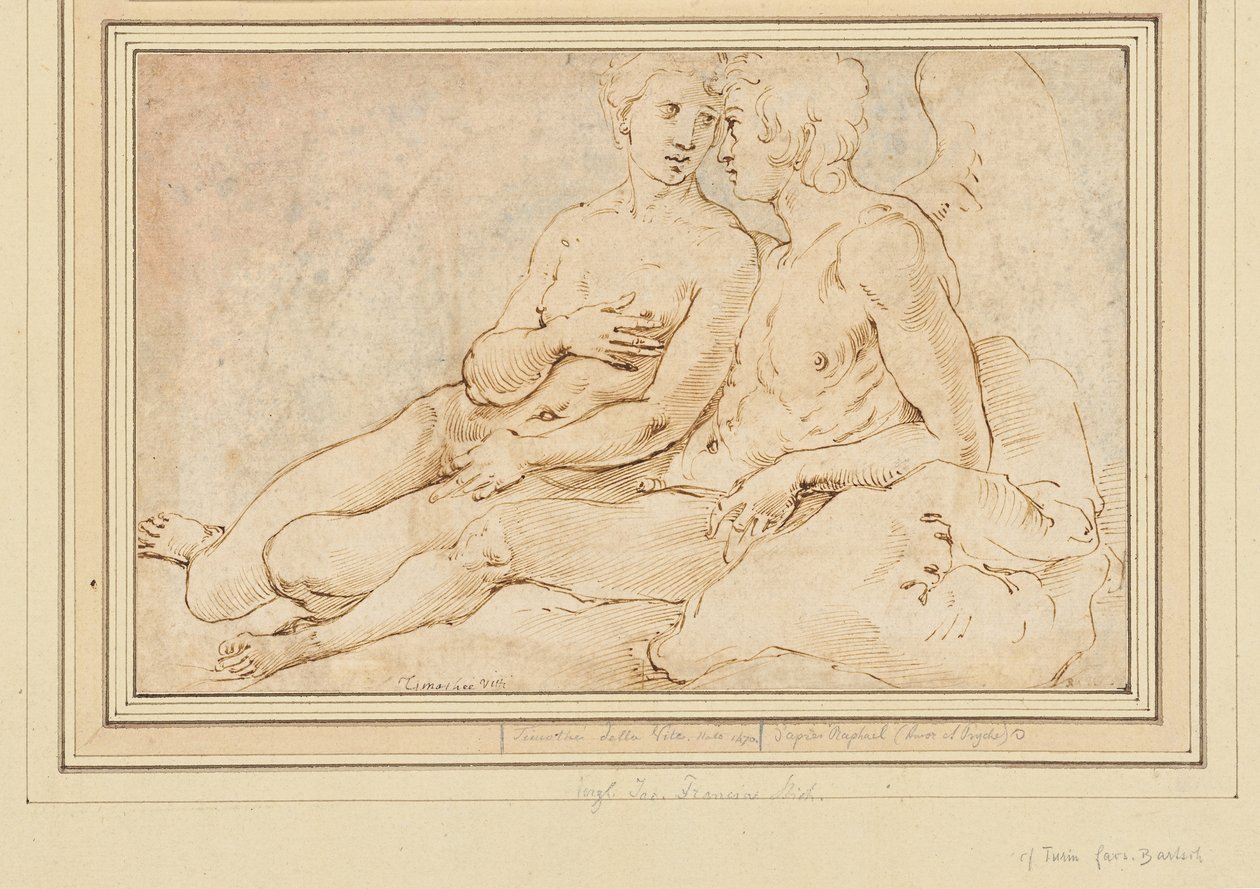 Cupidon et Psyché, vers 1540 - Raphael