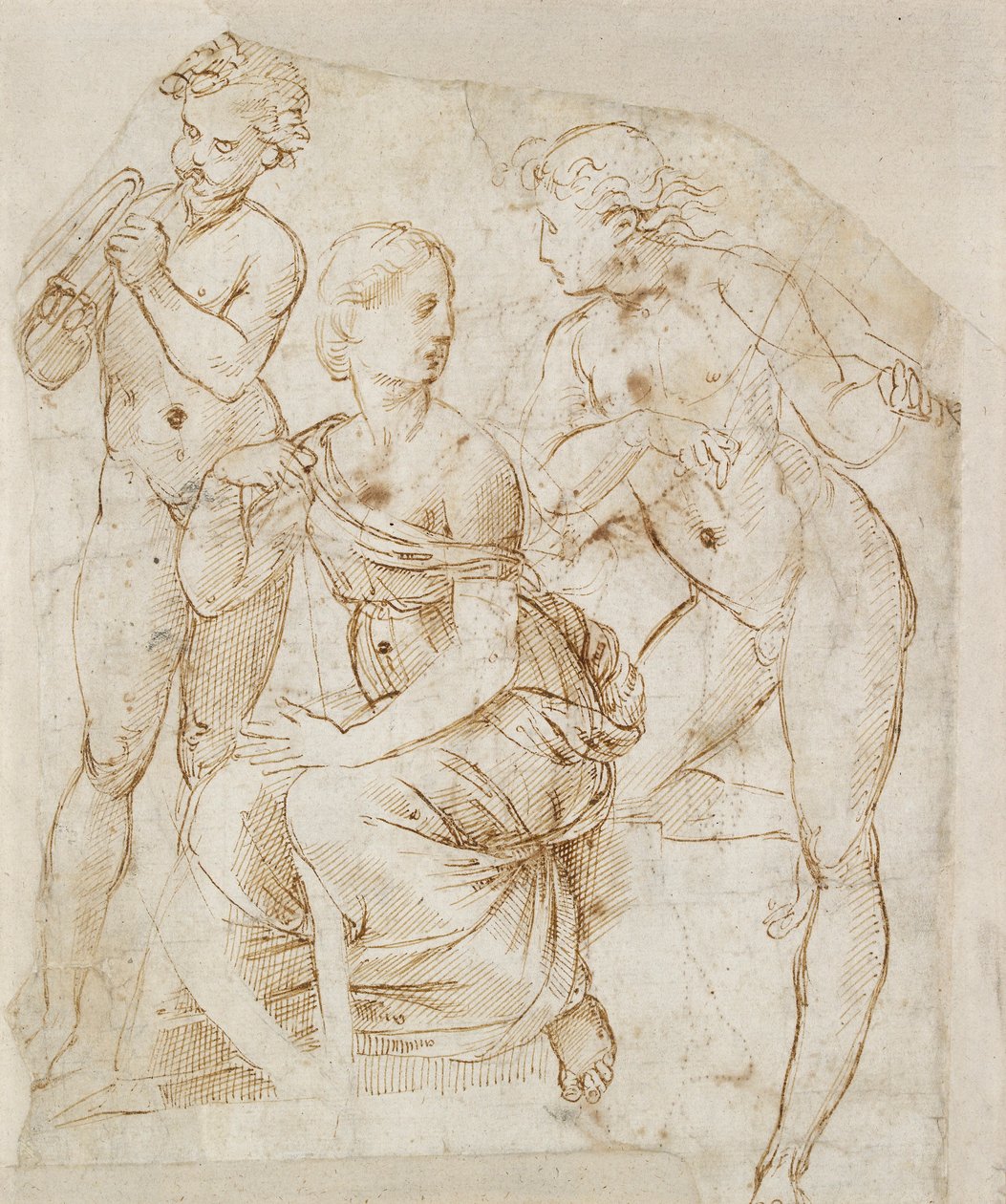 Groupe de musiciens, début du 16ème siècle - Raphael