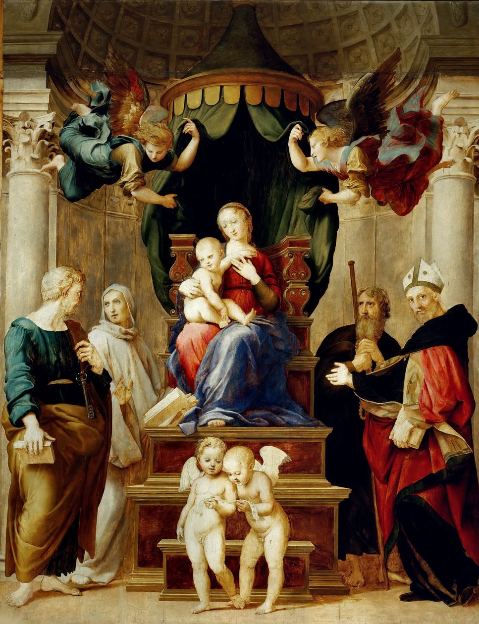 Madonna del Baldacchino - Raphael