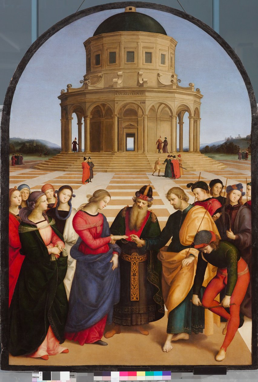 Mariage de la Vierge, 1504 - Raphael