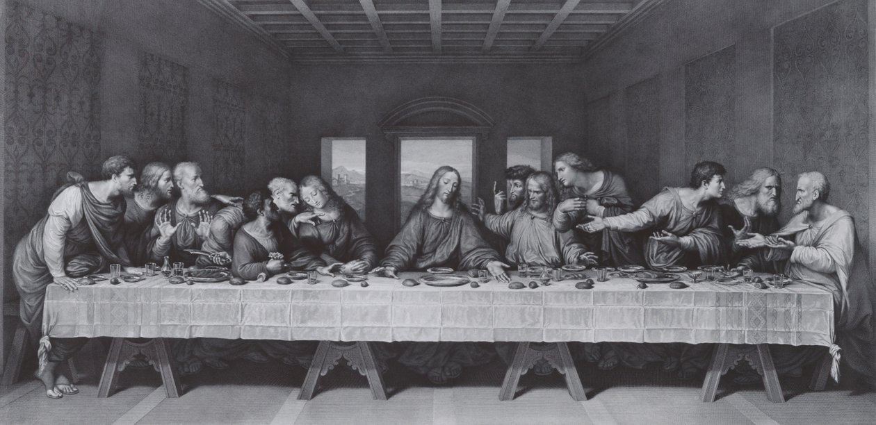 La Cène - Raphael Morghen