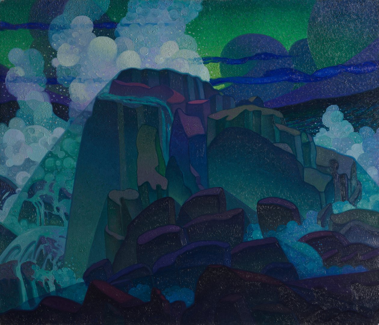 Roche en mer - Raymond Jonson