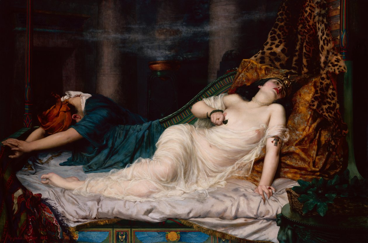 La mort de Cléopâtre - Reginald Arthur