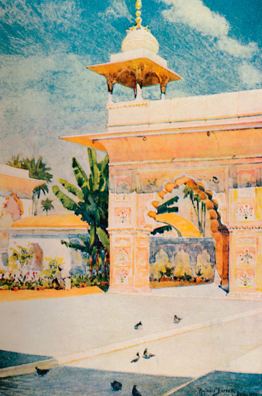 Diwan-I-Khas, Delhi, 1913 - Reginald Barratt