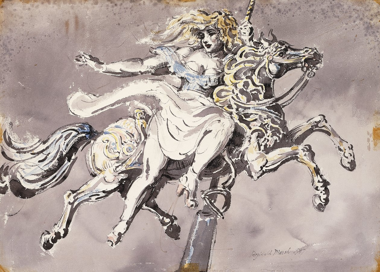 Carrousel - Reginald Marsh
