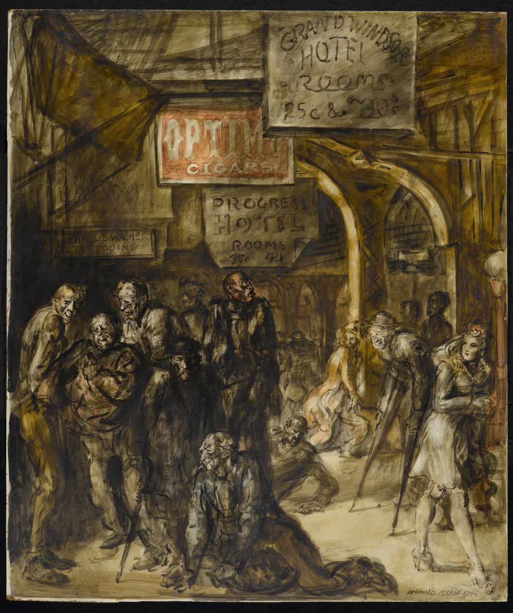 Hôtel Grand Windsor - Reginald Marsh