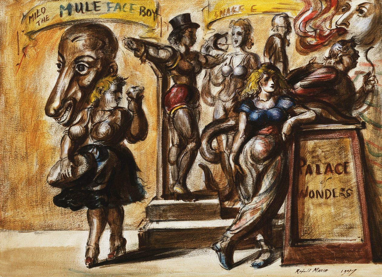 Palais des merveilles - Reginald Marsh