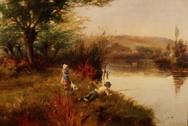Les jeunes pêcheurs - Reginald Smith