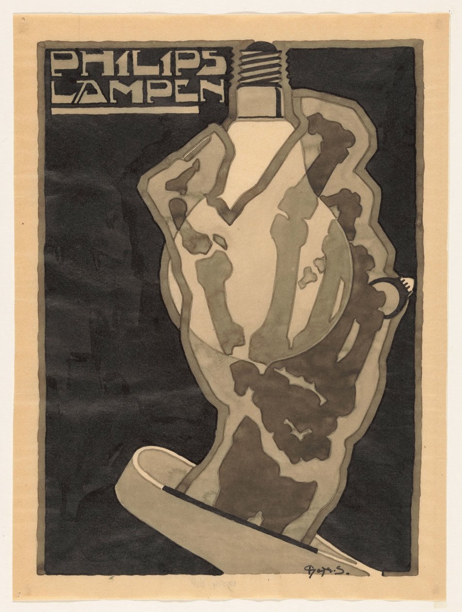 Lampes Philips - Reijer Stolk (signed by artist)