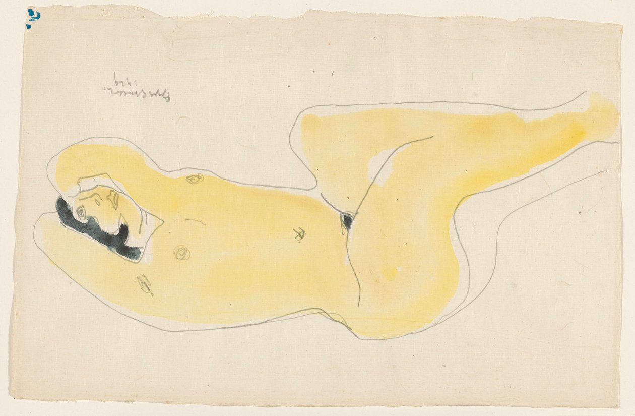 Femme nue allongée - Reijer Stolk