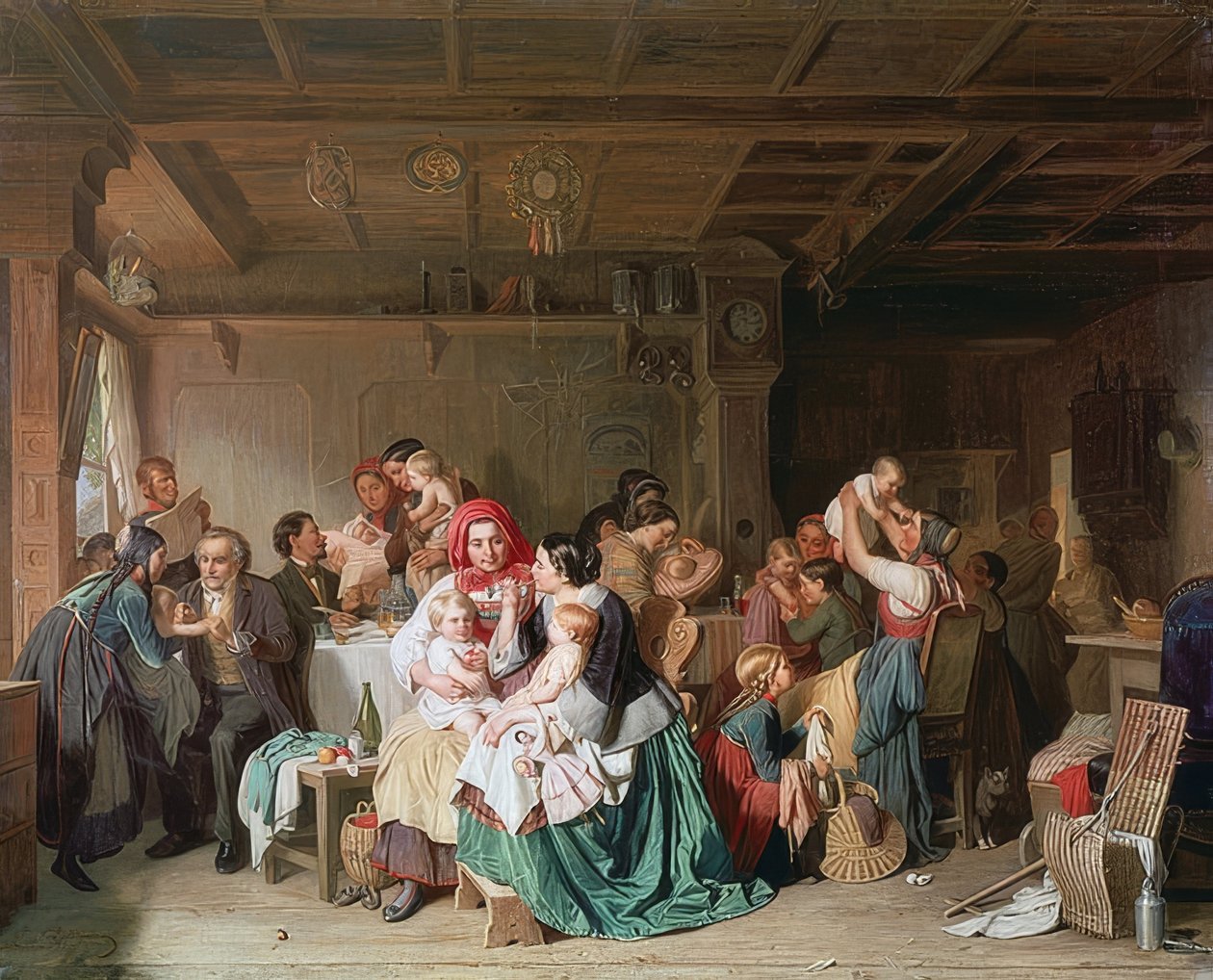Salle de vaccination - Reinhard Sebastian Zimmermann