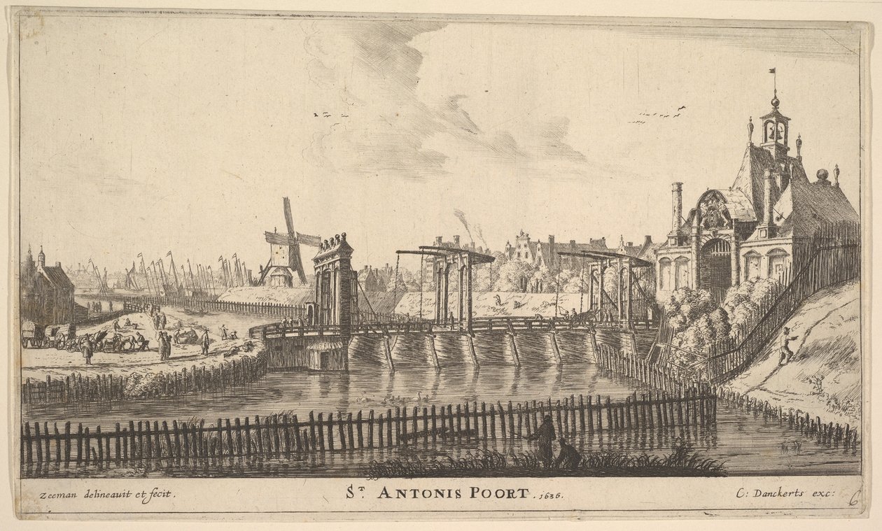St. Antonis Poort, Amsterdam - Reinier Zeeman