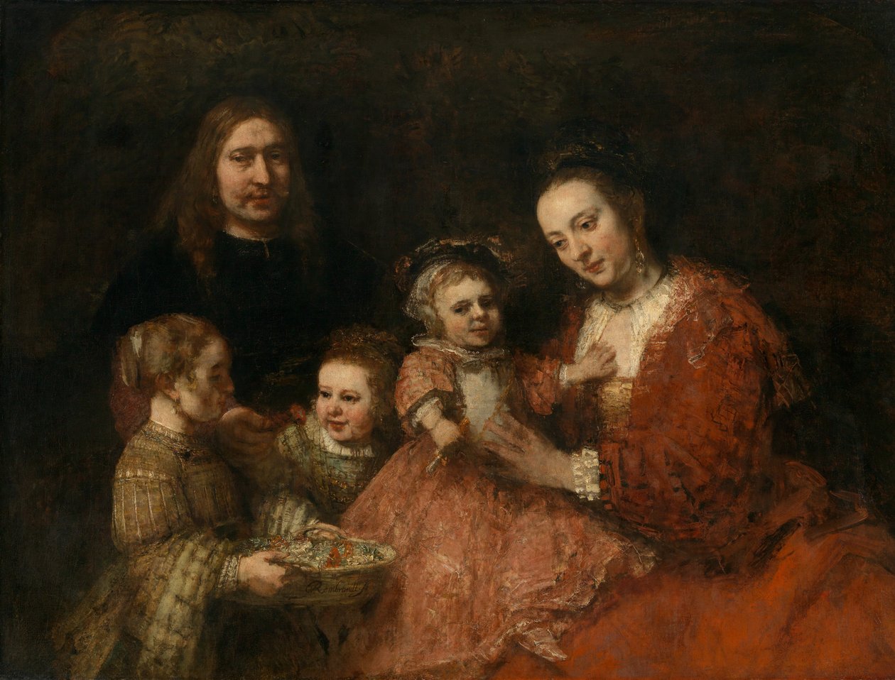 Portrait de famille - Rembrandt van Rijn