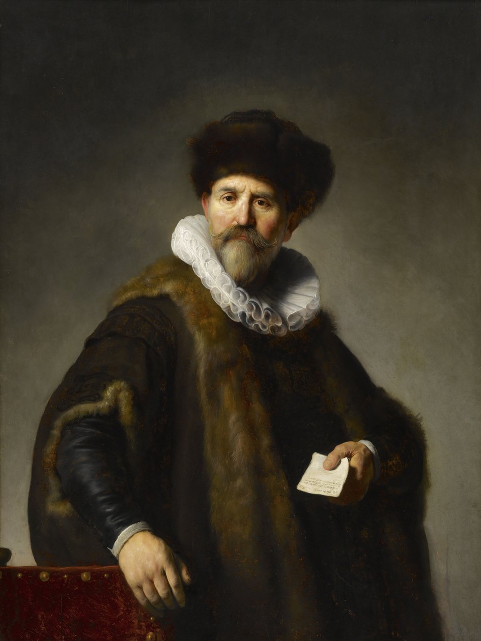 Portrait de Nicolaes Ruts - Rembrandt van Rijn