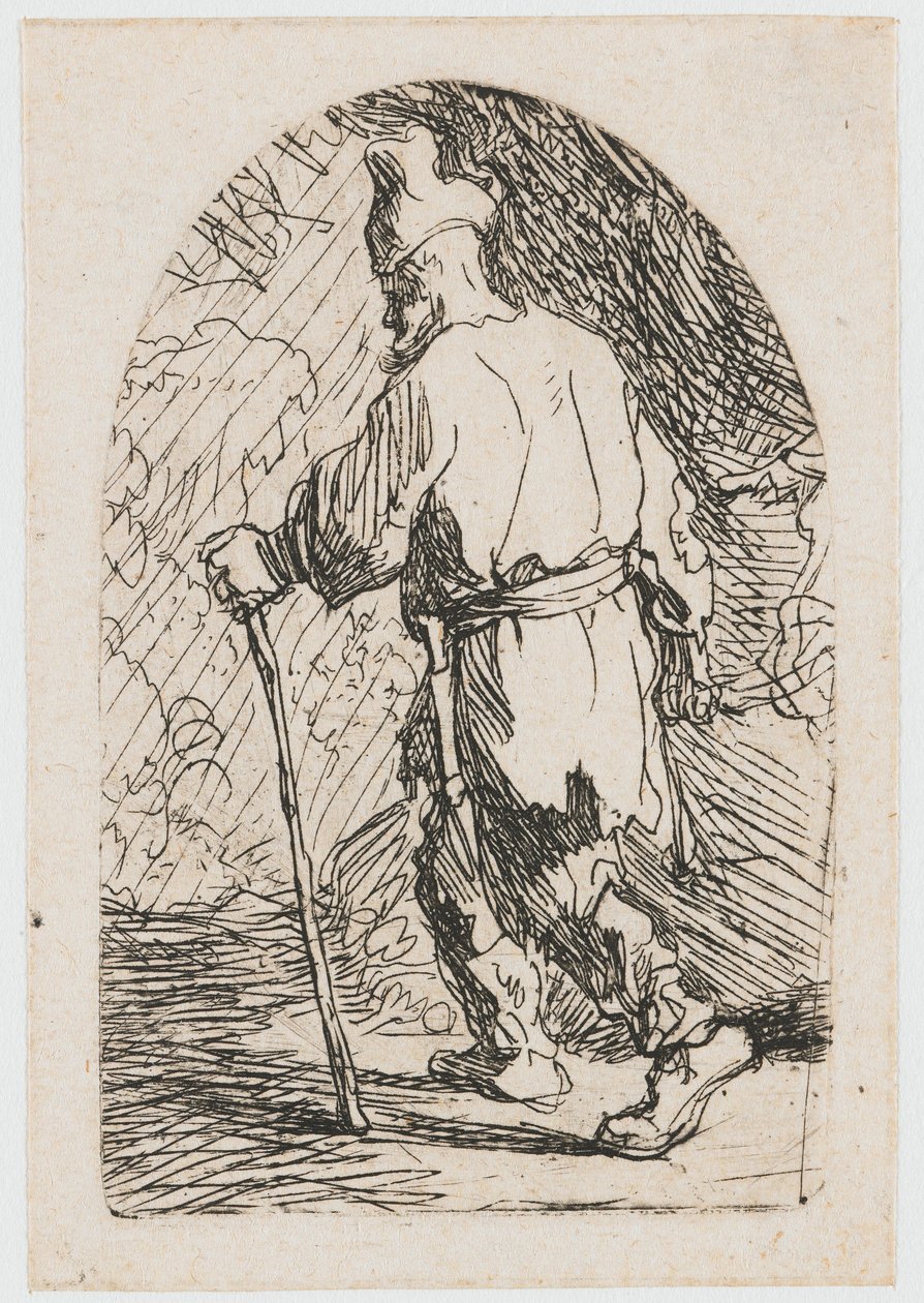 La fuite en Égypte - Rembrandt van Rijn