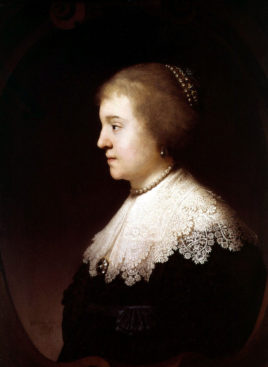 Amalia von Solms - Rembrandt van Rijn