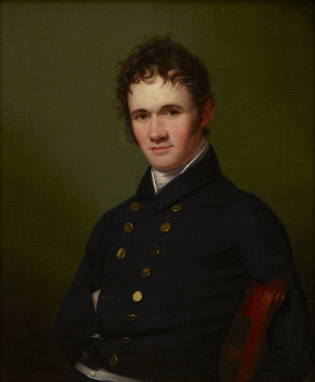 Portrait du commandant Lewis Warrington (1782-1851) - Rembrandt Peale