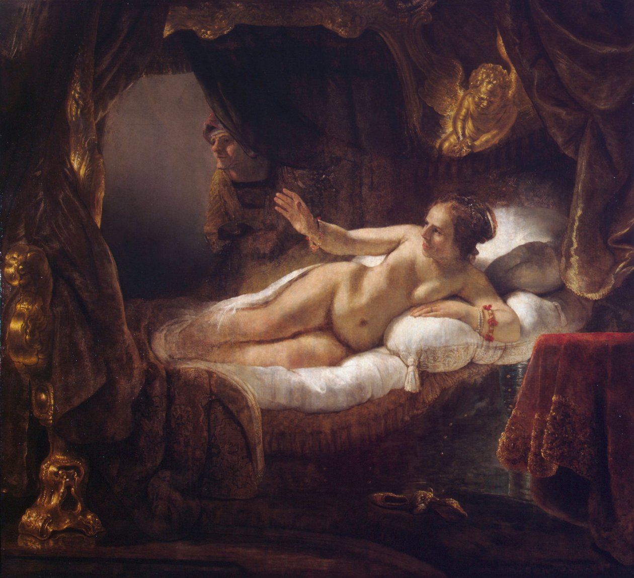 Danaé - Rembrandt van Rijn