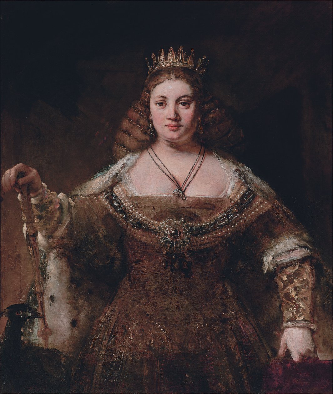 Junon - Rembrandt van Rijn