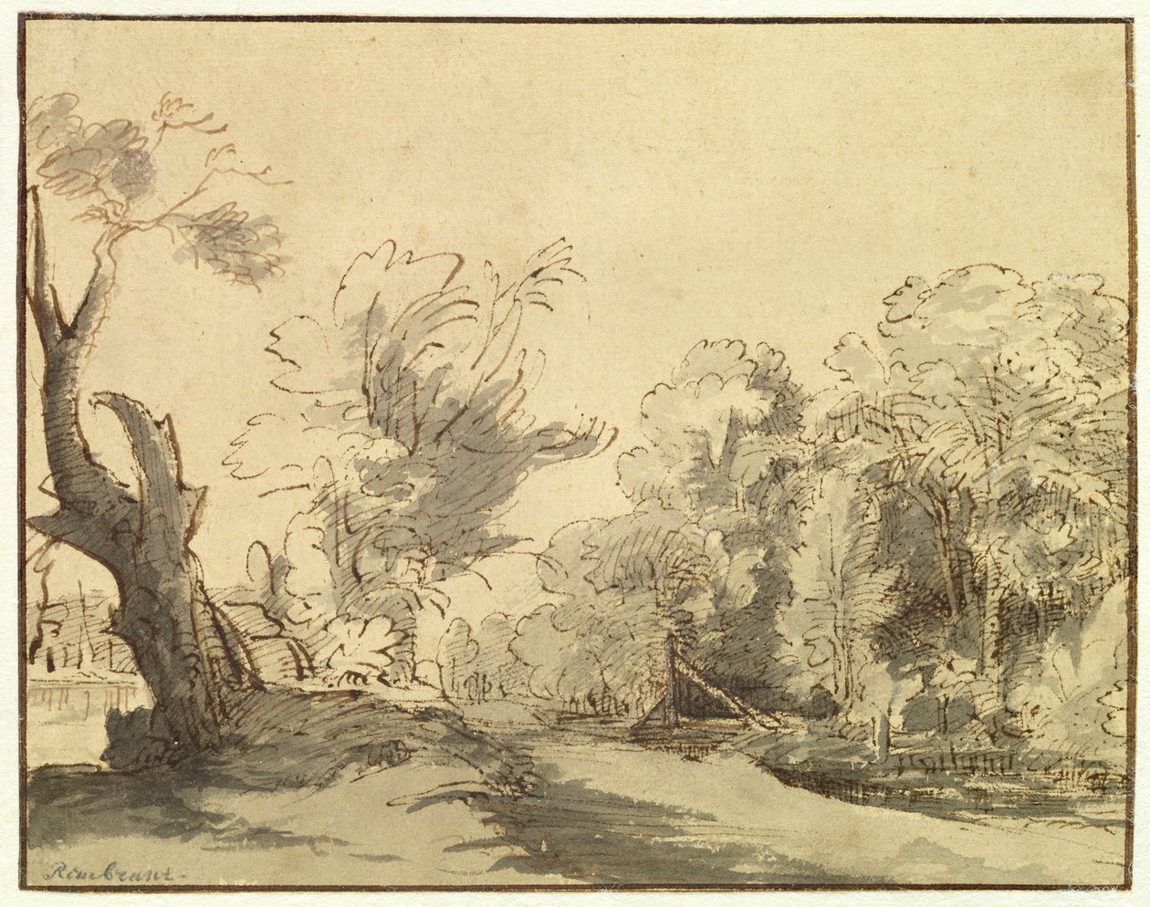 Paysage - Rembrandt van Rijn
