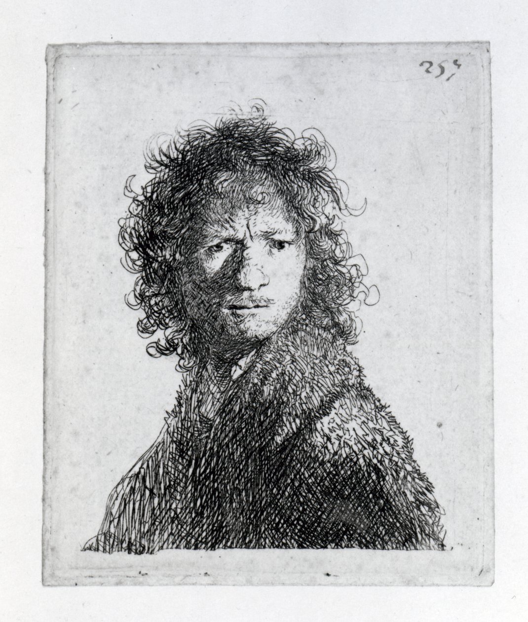 Autoportrait, 1630 - Rembrandt van Rijn