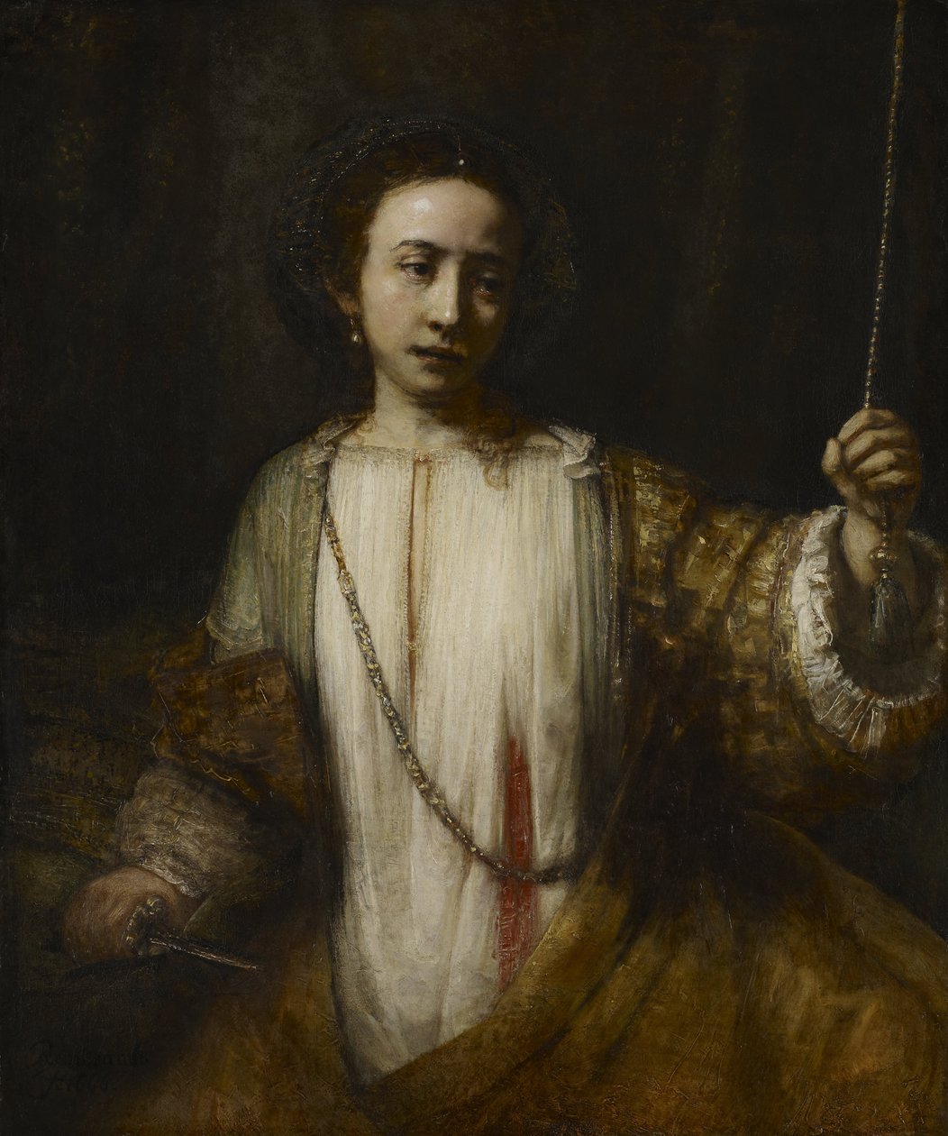 Lucrèce - Rembrandt van Rijn