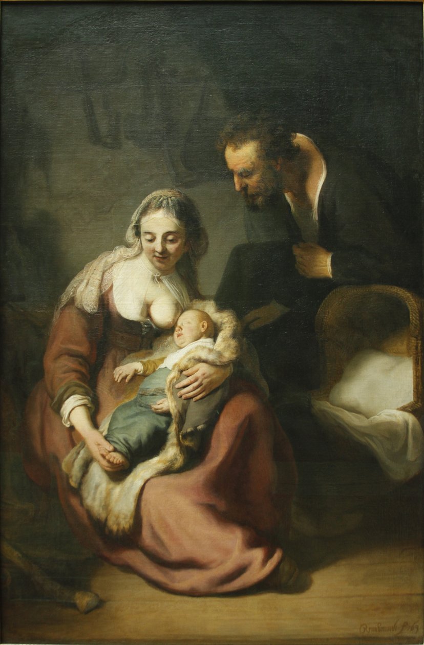 La Sainte Famille - Rembrandt