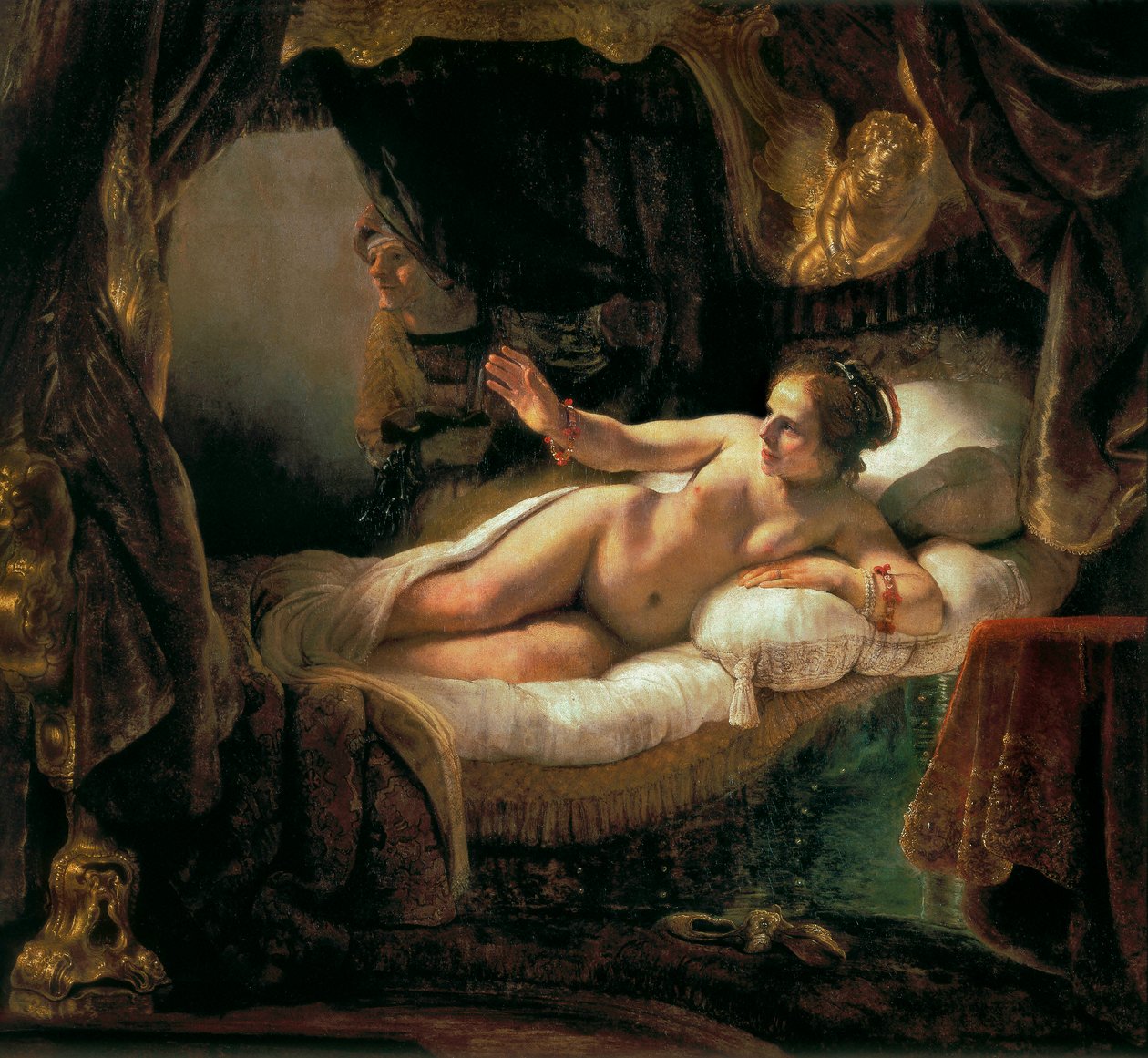 Danaé - Rembrandt van Rijn