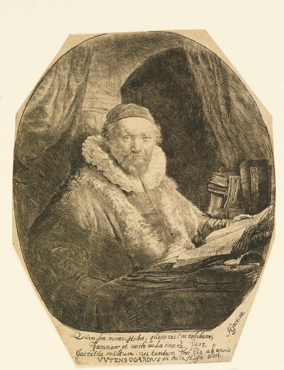 Jan Uytenbogaert, prédicateur - Rembrandt van Rijn