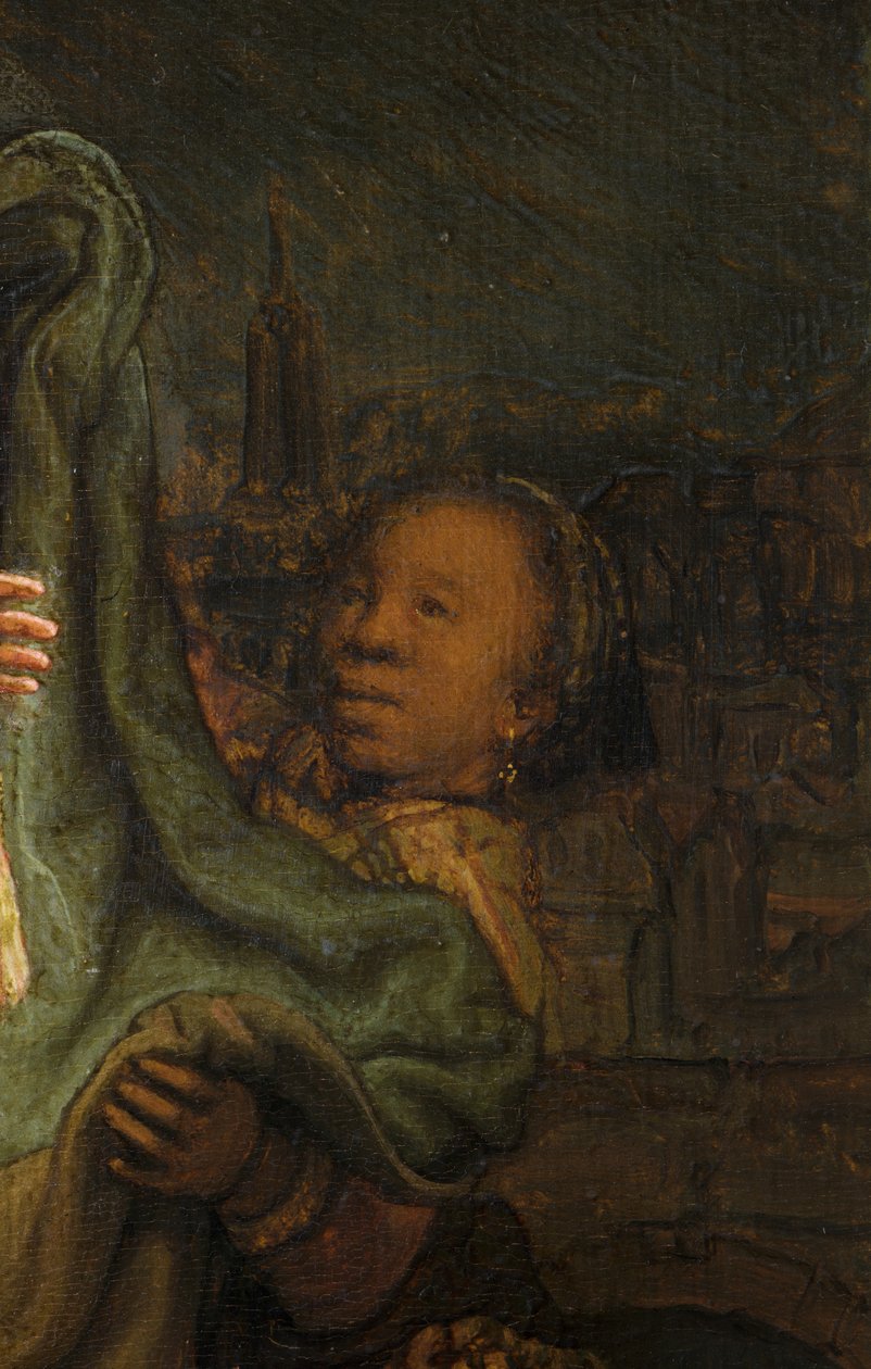 La Visitation (détail) - Rembrandt van Rijn