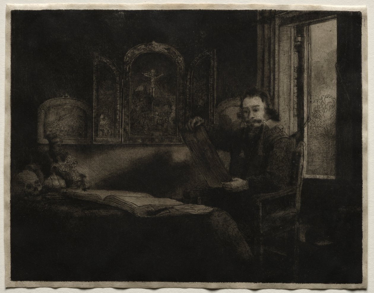 Abraham Francen, apothicaire - Rembrandt van Rijn
