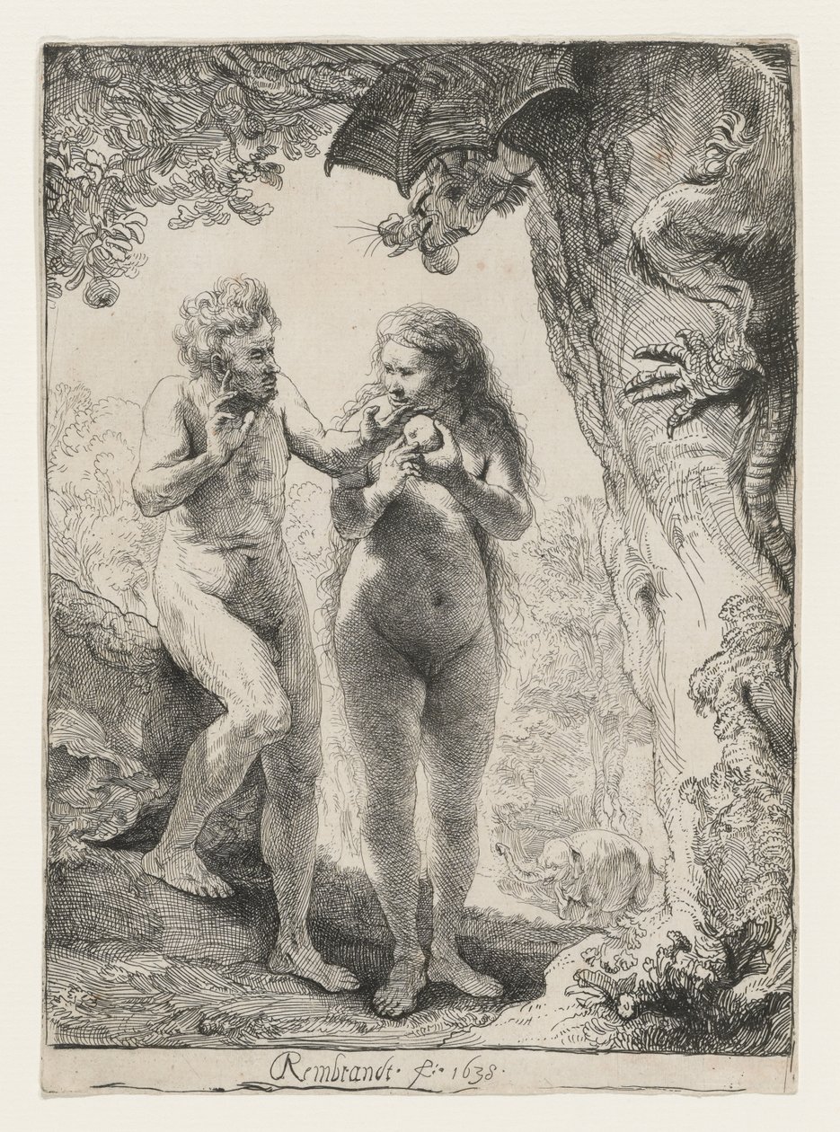 Adam et Ève - Rembrandt van Rijn