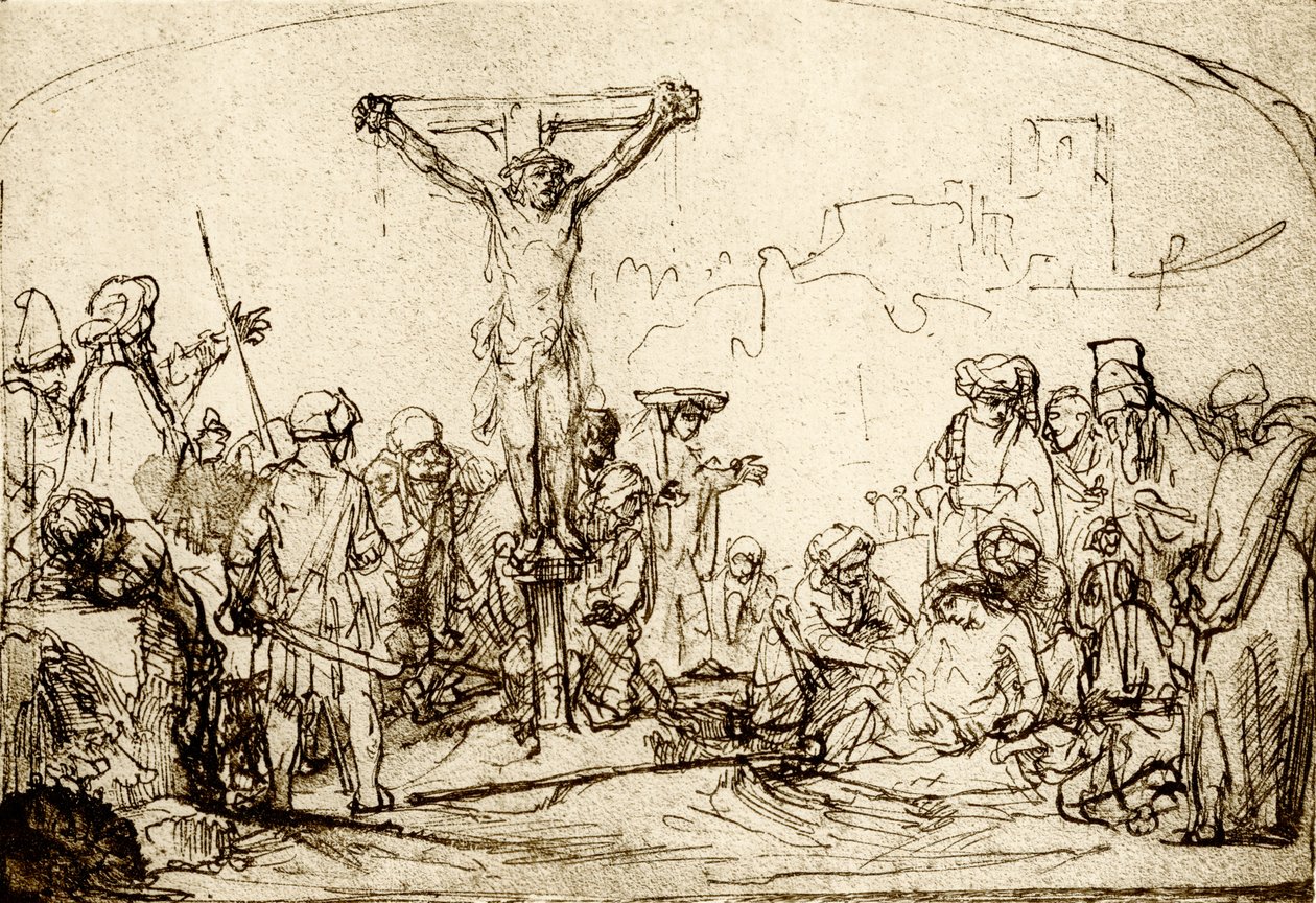 Crucifixion - Rembrandt van Rijn